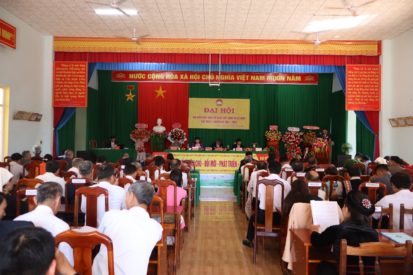 Đại hội Đại biểu Mặt trận Tổ quốc Việt Nam xã Ea Hiao, lần thứ X, nhiệm kỳ  2024 – 2029